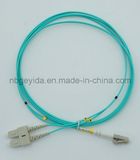 2.0 Sc-LC Om3 Duplex Fiber Optic Patch Cord