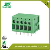 PCB Screw Terminal Block Wj105ra, 5.0mm