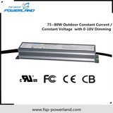 75~80W 20~114V Outdoor Constant Current Dimmable LED Driver