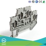 Double Layer DIN Rail Mount Spring Terminal Blocks Jut3-1.5/2