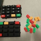 Dual Color Silicone Rubber Keypress Keyboard