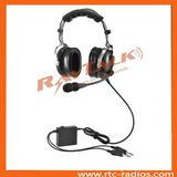 Anr Active General Dual Earmuff Aviation Pilot Headset for Flight