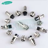 Gx16 Connector DIY 16mm 8pin Aviation Plug Socket Connector