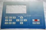 Big Size Buttons Border Embossing Membrane Keypad Switch Machine Application Control Panel