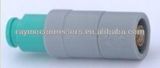 Plastic Circular Connector / Free Socket with Cable Collet and Nut for Fixing Bend Relief