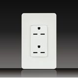 15A Receptacle Switch Socket with Plate (LGL-11-10)