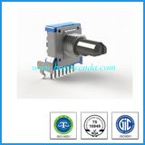 14mm Vertical Type Insulted Rotary Potentiometer with 6 Pins for Volume Control