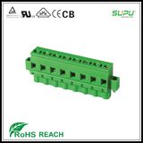 7.62mm Pitch 0.2-2.5mm2 Screw Type Female Connector with Screw