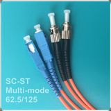 St-Sc 03m, PC Standard, Multi-Mode Double Core 3.0/2.0 62.5/125 Fiber Optic Patch Cord