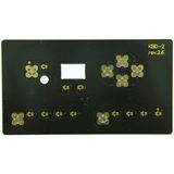 Black Mask Multilayer PCB for Mobile Phone with UL