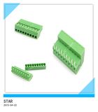 9-Pin 3.81mm Screw Pluggable (Right Angle Pin) Terminal Block Connector