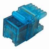 Cat5e Unshielded Keystone Jack with Dust-Proof Cover