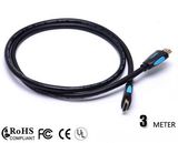 3m Standard HDMI to HDMI Cable 1.4V Support Ethernet