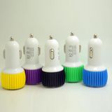 Mini Dual USB Car Charger for Smartphones
