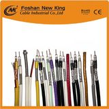 Coaxial Cable RG6 with Power Cable +2DC for CCTV Cable