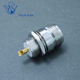 Female Jack Rear Bulkhead RF Coaxial N Connector with Solder Cup Receptacle