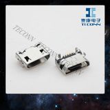Micro USB SMD FPC Type Cable Plug Receptacle Connector