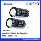 120UF 450V Radial Lead Aluminum Electronic Capacitor