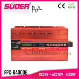 Suoer 4000W DC 24V to AC 230V Pure Sine Wave Inverter 4kw Power Inverter with LCD Display (FPC-D4000B)