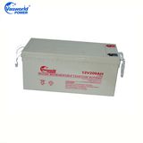 12V200ah Lead Acid Deep Cycle AGM Rechargeable Solar Battery