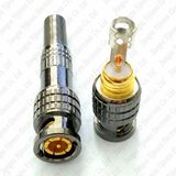 Solder Welding Spring BNC Male Connector for RG6 Rg59 Cable CCTV Camera