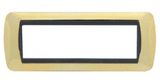 LV24-6 Italian Plastic 7 Module Wall Plate