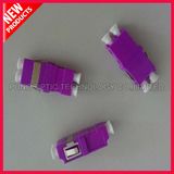 10G Multimode OM4 Duplex SC Type Plastic Fiber Optic Violet Adapter