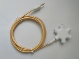 Nylon 3.5mm Stereo Male to Male Car Aux Audio Cable