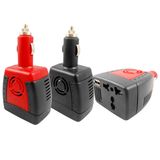 Vehicle Inverter 150W DC 12V to AC 110V 220V with 2.1A USB Interface for Smartphone and Tablet PC Car Power Inverter