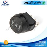 Customizable Kcd1-203/D Advanced 3pin Round Rocker Switch
