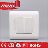 Mosaic Series 2 Gang Push Button Switch