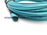 MPO-MPO Fiber Optic Patch Cord Sm Simplex for Qsfp-Qsfp for Optical Fiber CATV