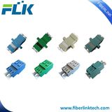 Fiber Optic Adapter LC Singlemode Multimode Sm mm Om3 Om4 Upc/APC/PC Duplex