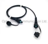 Sm 12f MPO Armored Water Proof Patchcord 3m