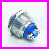 22mm High Round Metal Push Button Switch Waterproof