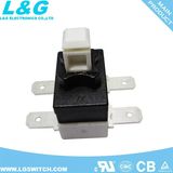 16A 250VAC Low Profile Main Power Push Button Switches