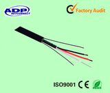 2016 New Arrival Fiber Optic Cable FTTH with Power Cable