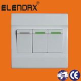 Elendax Wall Switch with ABS Plate (F1203)