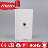 RJ45 Southeat Asia TV Female Satellite Wall Socket