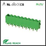 5.0/5.08mm Pitch Straight Pin Male Connector with Locking Device