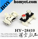 AV Port/AV Connector/RCA Jack/ RCA Port with Two Holes for Radio Corporation of American (HY-28410)