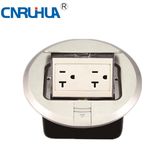Whole Sales Commerical Worldwide Round American 20A Two-Way Floor Socket