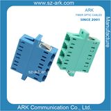 LC 4-Core Fiber Optic Adapter with Flangeless