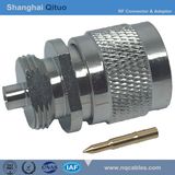 RF Connector N Straight Male Plug End-Tooth for Rg141u, Line 3 (N-JYB3)