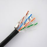 Outdoor Cat5e UTP Cable 4*2*0.5mmbc Pass Fluke