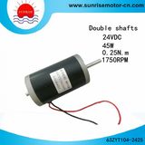 63zyt 45W 0.25n, M Double Shafts High Speed Magnet DC Motor