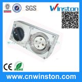 Waterproof Three Phase Combo Switch Socket with CE