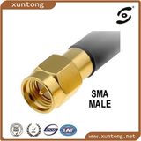 SMA Male to SMA Female Nut Bulkhead Extension RF Coaxial Pigtail Jumper Cable
