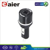 Mount Panel Fuse Holder for 6X30mm Fuse Dia14mm (R3-22A)