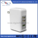 3 Port USB Wall Charger 25W Quick Charger 2.0, Portable Fast Charger Foldable Plug for Mobile Phone and Tablets